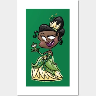 Amphibian Princess Posters and Art